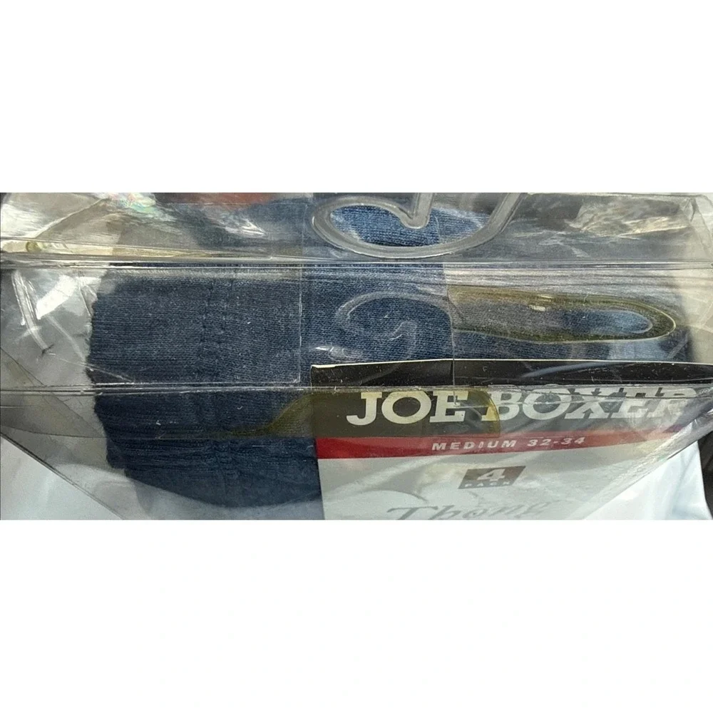 Joe Boxer NEW Men's 4 Pack Size M 32-34 Thong Underwear Sealed -Retired-Vintage